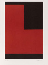 Load image into Gallery viewer, Aurélie Nemours, Angle noir polychrome terre, 1994