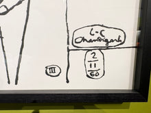 Charger l'image dans la galerie, Le Corbusier, Chute de Barcelone, Lithographie, 1960
