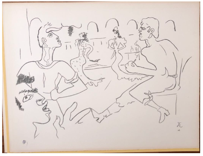 Jean Cocteau, Sans titre, 1959