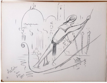 Load image into Gallery viewer, Jean Cocteau, Venise, 1954
