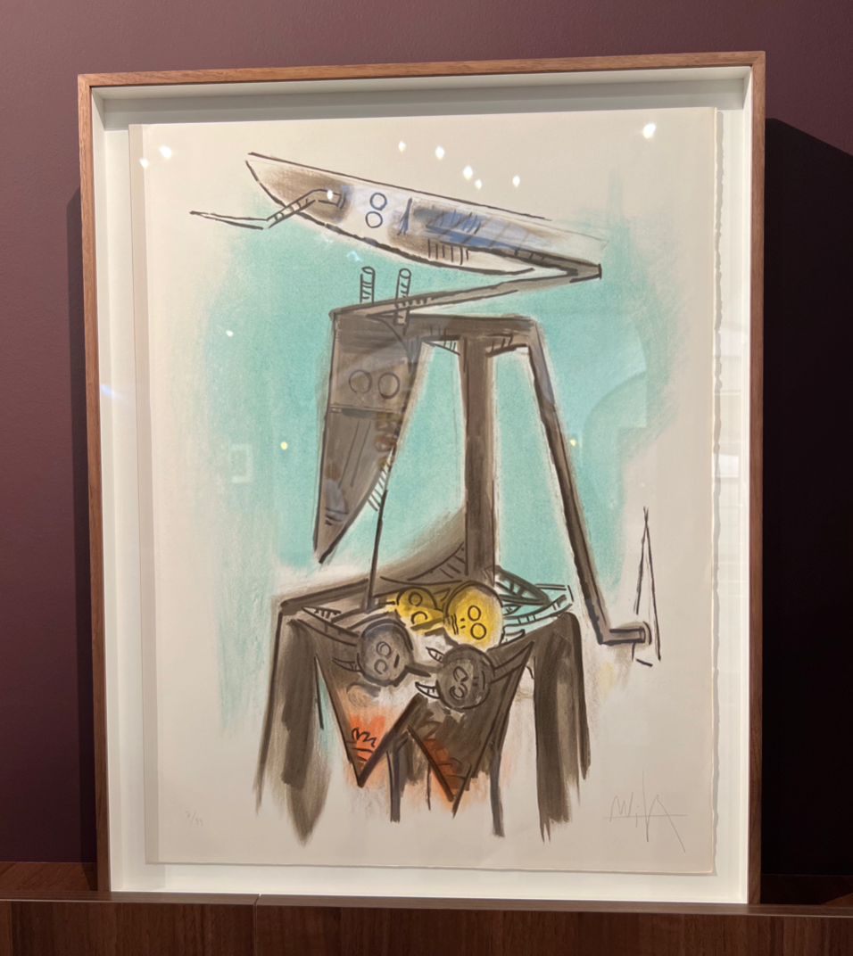 Wifredo Lam, Le Regard Vertical, 1973