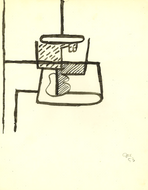 Le Corbusier, Drawing, 1953