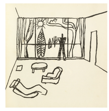 Load image into Gallery viewer, Le Corbusier, Ink drawing
