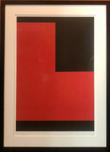 Load image into Gallery viewer, Aurélie Nemours, Angle noir polychrome terre, 1994
