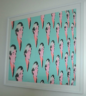 Warhol Wallpaper, Richard Bernstein